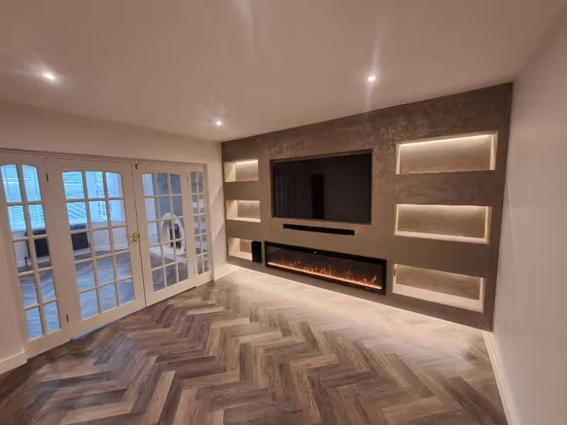 Are all inset electric fires the same size?