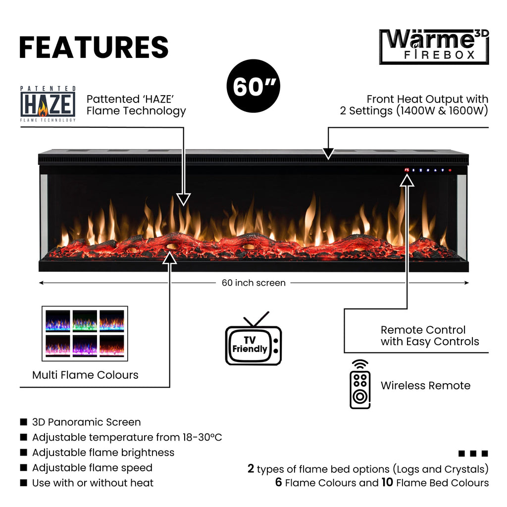 Top 3D Fireplace Options for Modern Homes