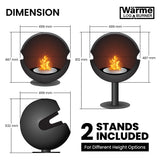 Wärme FirePod Bioethanol Designer Fireplace