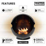 Wärme FirePod Bioethanol Designer Fireplace