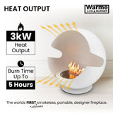 Wärme FirePod Bioethanol Designer Fireplace