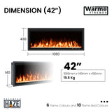 Wärme Firebox Panoramic 42