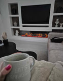 3D Wärme Firebox Panoramic 72